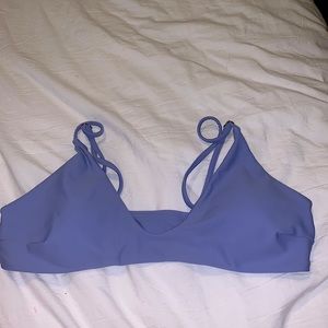 Purple scoop bikini top!